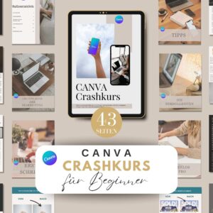 Mockup digitaler download zu Canva Crashkurs